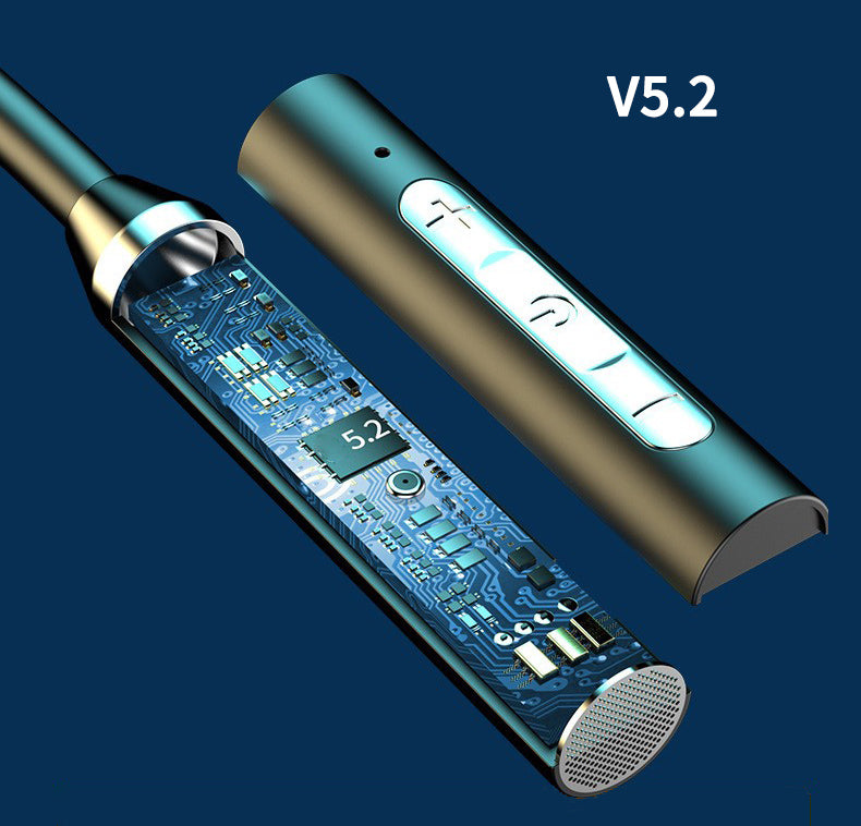 Auriculares deportivos inalámbricos resistentes al agua con banda para el cuello – Auriculares intrauditivos TWS