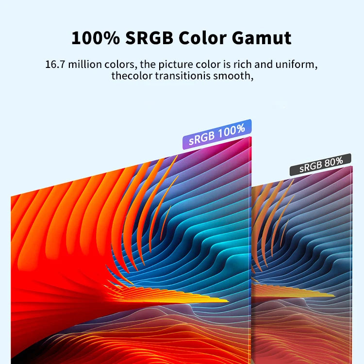 Monitor portátil para juegos de 18,5" – 1080p FHD, USB-C/HDMI, 100 Hz/60 Hz