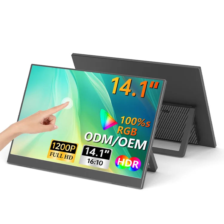 Monitor portátil para juegos de 14" – 60 Hz FHD USB-C/HDMI